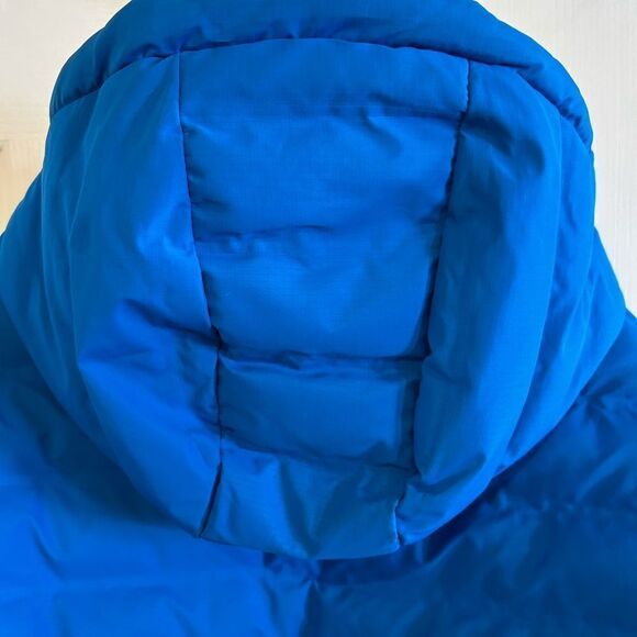 H&M Puffer Blue Hooded Jacket XL - Picture 2 of 9